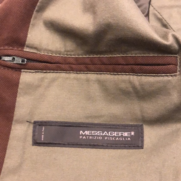 Stunning Messagerie Utility Chore Jacket made In Italy - Picture 8 of 15